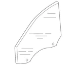 Genuine Audi Door Glass 4M0-845-022-G New. Price: $211.20.