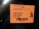 Passenger Quarter Glass Chrome Top And Bottom Fits 13-20 Fusion 333193 Used. Price: $80.00.