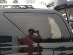 2004 Toyota Runner Limited Quarter Window Glass Only Left Driver Used. Price: $95.00.