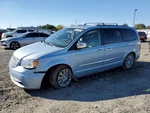 Left Blue Front Door Assembly Oem 08-16 Chrysler Town Coun Used. Price: $100.00.