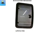 9C3Z2825713A 99-16 Ford F250 F350 Rear Left Extended Cab Popout Glass No Tint Used. Price: $79.00.