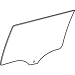 Genuine Mercedes-benz Oe Side Window Pane 247-735-81-01 New. Price: $250.20.