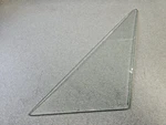 Nice Used Original Genuine Porsche 914-6 Drivers Door Clear Vent Glass #2. Price: $35.00.