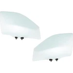 Pair Set Of 2 Door Glasses Front Driver & Passenger Side Left Right New. Price: $101.75.