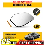 Mirror Glass For 08-12 Honda Accord Flat Left W/ Backing Plate 76253TA5A01 10X New. Price: $162.44.