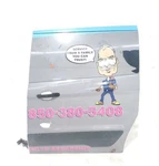 Left Rear Door 120.6" Wb Stationary Glass Oem 2014 15 Ford Transit Connect Used. Price: $371.87.