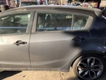 Used Rear Left Door Assembly Side Fits: 2014 Kia Forte Htbk Grade. Price: $138.00.