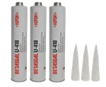 U-418 Dow Betaseal Auto Glass Primerless Urethane//adhesive (3) Tubes New. Price: $36.95.