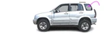 Fits: 1999-2008 Tracker Vitara Grand Driver Left Rear Quarter Glass Clear New. Price: $99.95.