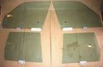 Genuine Bmw E30 Sedan Touring Front And Rear Door Window Green Glass X4 Oem Used. Price: $325.00.