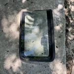 1986-1997 Nissan D21 Extended Cab Rear Vent Quarter Window Glass Driver Side Used. Price: $127.46.