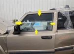 06-07 Jeep Commander Drivers Left Side Door Glass Window Used. Price: $100.00.
