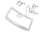 Genuine Ford Bronco Front Windshield Glass Assembly (2021-2023) Oe N2DZ7803100A New. Price: $726.70.
