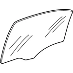 Genuine Mercedes-benz Oe Glass Pane 203-735-19-10 New. Price: $126.29.