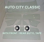 1966 1967 Pontiac Tempest Hardtop Glass Windshield Vent Dr Qtr Back Butyl Clear New. Price: $634.00.