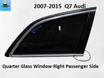4L0845300NVB 07 To 15 Audi Q7 Rear Right Passenger Side Quarter Glass Window Oem Used. Price: $159.00.