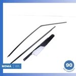 13-22 Lr Range Rover L405 Front Left Outer Door Window Molding Set Oem Used. Price: $128.65.
