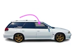 Fits: 1995-1997 Subaru Legacy 4D Sedan Passenger Front Right Door Window Glass New. Price: $150.95.