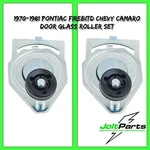 Oer Front Door Glass Roller Set For 1970-1981 Pontiac Firebird And Chevy Camaro New. Price: $83.99.