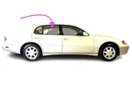 Fits: 1993-1997 Lexus GS300 4D Sedan Passenger Side Rear Right Door Window Glass New. Price: $130.95.