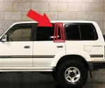 Toyota Genuine Land Cruiser 80 Hdj Weatherstrip, Rear Door Quarter Window R/l New. Price: $81.00.
