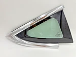 2017-2020 Tesla 3 Sedan Rear Right Side Quarter Window Glass W/ Molding Oem Used. Price: $149.00.