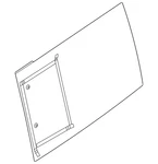 Genuine Land-rover Quarter Glass LR143115 New. Price: $614.41.