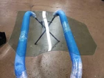 09 10 12 13 Ford F150 Pickup Left Front Door Window Id# 4L3Z1821411AA Used. Price: $65.00.