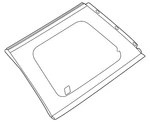 Genuine Land-rover Quarter Glass LR044118 New. Price: $619.73.
