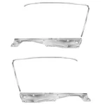 1965 1966 Mustang Fastback Door Window Frame Kit Pair Right & Left Side 2 Pcs New. Price: $579.99.