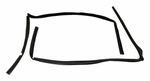 Fits 1999-2004 Wj Grand Cherokee; Door Glass Seal Set -55136024K-CRN New. Price: $73.50.