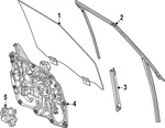 Genuine Nissan Door Glass 80300-7JA0A New. Price: $471.05.