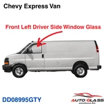Fits 1996-2025 Chevrolet Express Van Driver/left Side Front Door Window Glass New. Price: $90.00.