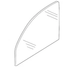 Genuine Bmw Door Glass 51-33-7-289-092 New. Price: $210.47.