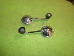 2X Fiat 500 124 128 Sport 850 X1/9 Window Regulator Handles Ref 4133794 Nuovo. Price: $34.86.