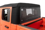 Mastertop 16032701 Mesh Trail Screen Rear Window For 20-24 Jeep Gladiator Jt New. Price: $89.99.