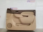 2013 Chevy Tahoe Ls Front Door Trim Panel Tan Right Passenger Used. Price: $172.13.