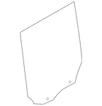 Genuine Land-rover Movable Glass LR098191 New. Price: $455.06.