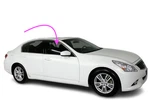FITS:2008-2015 Infiniti G37 -door Passenger Side Right Front Window Glass New. Price: $190.95.