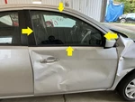 13-19 Nissan Versa Sedan Passenger Right Front Door Glass Window Only Used. Price: $110.00.