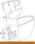 Buick Gm Oem 10-16 Lacrosse Glass-rear Door-fixed Window Right 22979056 New. Price: $467.71.