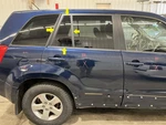 06-13 Suzuki Grand Vitara Passenger Right Rear Door Vent Window Glass Only Used. Price: $110.00.