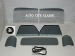 Glass For 1947-1950 Chev Gmc Pickup Window Front Blk Door Assembly Rear Seals New. Price: $625.00.