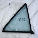 Oe 1967-76 Mopar A-body 4DR Rear Door Fixed Glass Dodge Dart Plymouth Valiant Used. Price: $35.00.