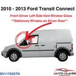 Fits 2010-2013 Ford Transit Connect Van Driver Left Side Front Vent Window Glass New. Price: $85.00.