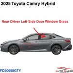 Fit 2025 Toyota Camry Driver Left Side Rear Door Window Glass New. Price: $127.95.
