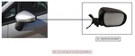 Lh Blk W/cam Mirror Textured *note* Oem 19-22 Gmc SIERRA150 1YR Wrnty Used. Price: $315.00.