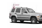 Fits: 2002-2007 Jeep Liberty Passenger Side Right Quarter Glass Window New. Price: $79.00.