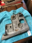 1969 Mustang Cougar Qtr Window Glass Bracket C9ZB-6529944-A R.h. Pass Side Used. Price: $55.00.