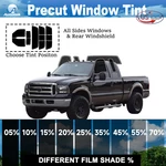 Window Privacy Film Precut Tint 2PLY 1999-2007 Ford F250 Extended Cab New. Price: $39.99.